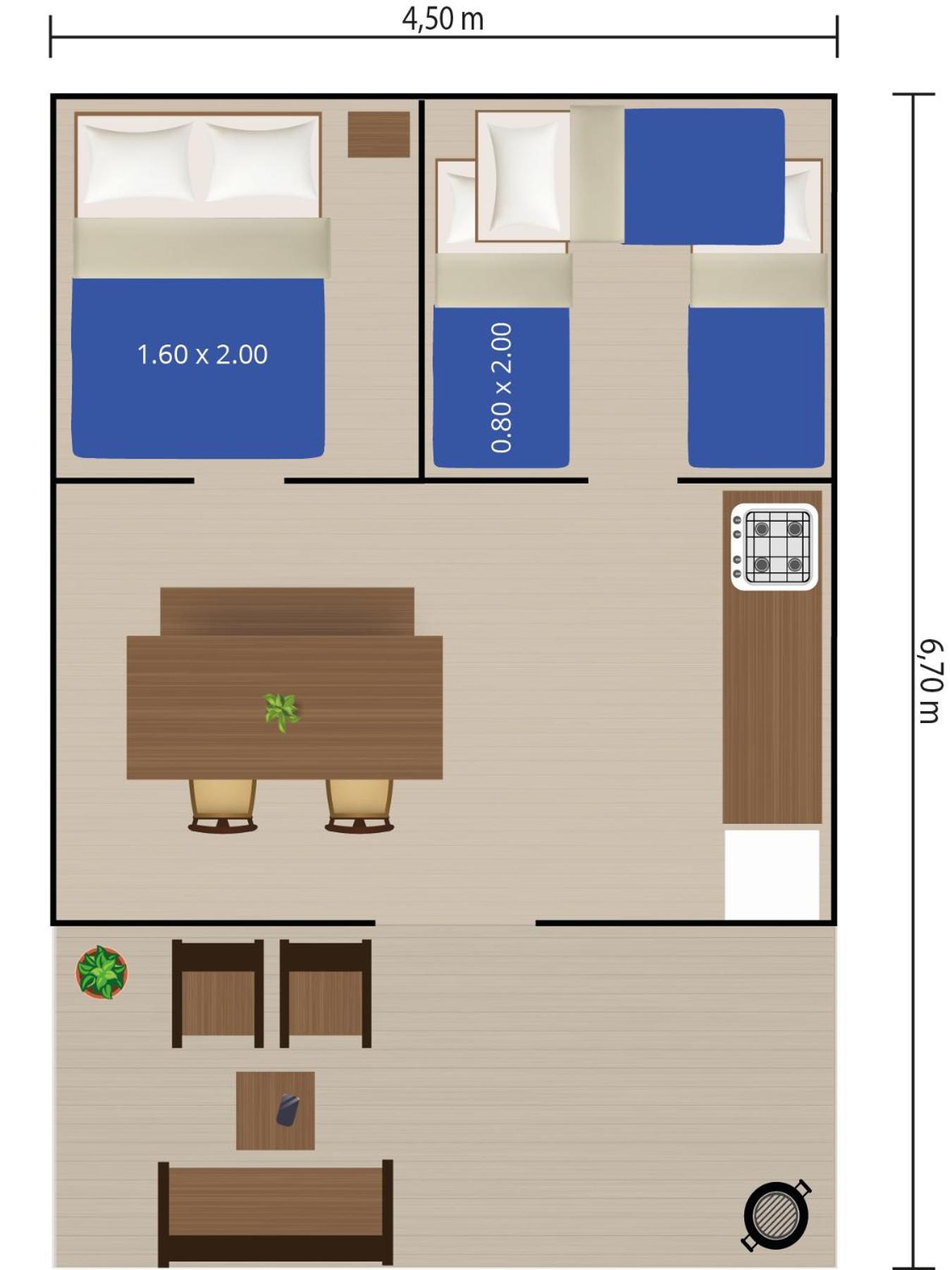 Easyatent Camping Stella Maris Umag Bilik gambar
