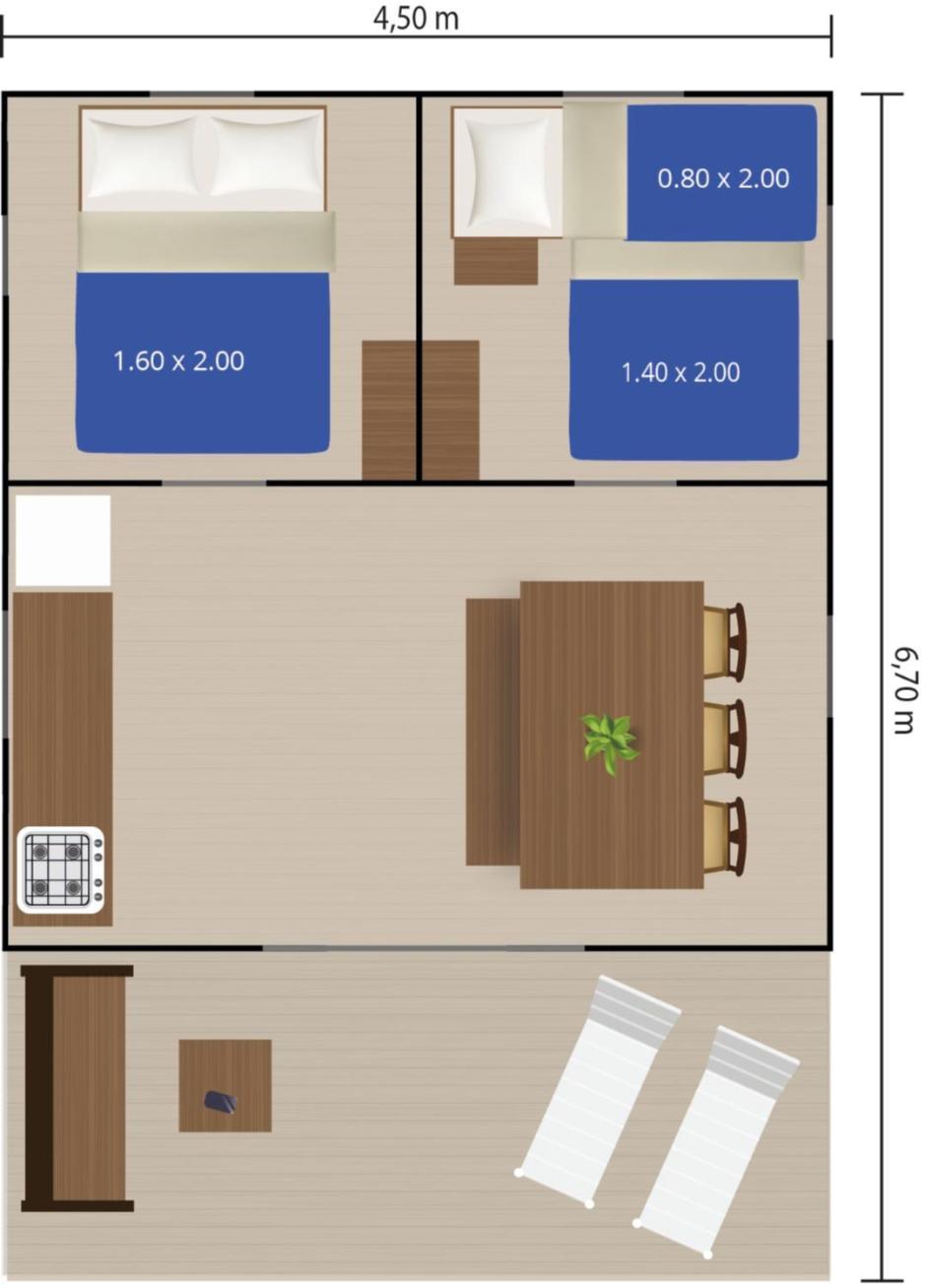 Easyatent Camping Stella Maris Umag Bilik gambar